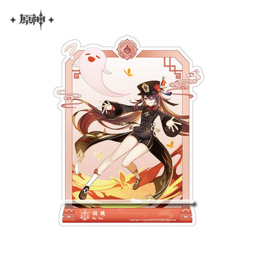 Genshin Impact Acrylic Smartphone Stand "Yukibare Baikou" [Hu Tao]