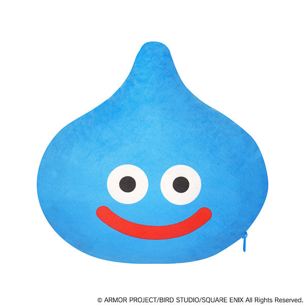 Dragon Quest "Smile Slime" Kururin Reversible Cushion [Slime & King Slime]