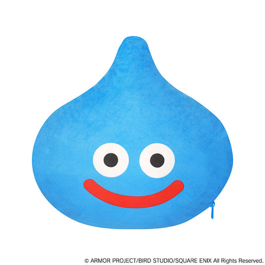 Dragon Quest "Smile Slime" Kururin Reversible Cushion [Slime & King Slime]