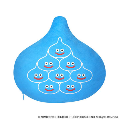 Dragon Quest "Smile Slime" Kururin Reversible Cushion [Slime & King Slime]