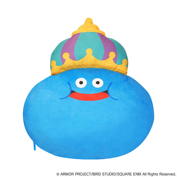 Dragon Quest "Smile Slime" Kururin Reversible Cushion [Slime & King Slime]