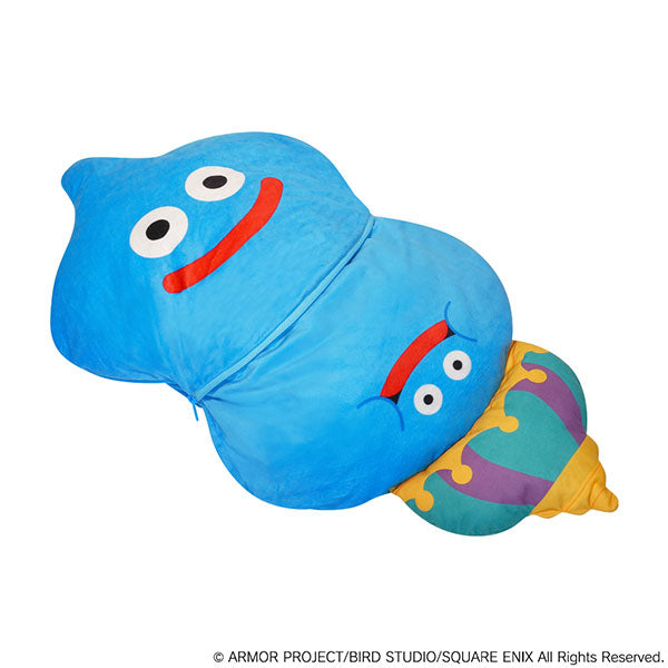 Dragon Quest "Smile Slime" Kururin Reversible Cushion [Slime & King Slime]