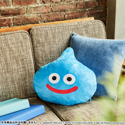 Dragon Quest "Smile Slime" Kururin Reversible Cushion [Slime & King Slime]