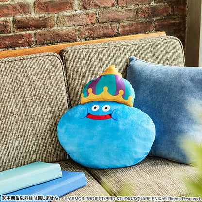 Dragon Quest "Smile Slime" Kururin Reversible Cushion [Slime & King Slime]
