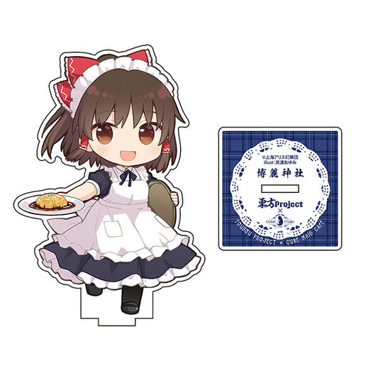 Touhou Project x Cure Maid Café Acrylic Stand [Reimu Hakurei - Renewal ver.]