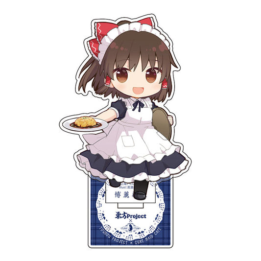 Touhou Project x Cure Maid Café Acrylic Stand [Reimu Hakurei - Renewal ver.]