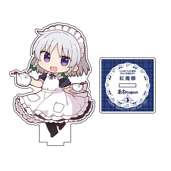 Touhou Project x Cure Maid Café Acrylic Stand [Sakuya Izayoi 2.0]