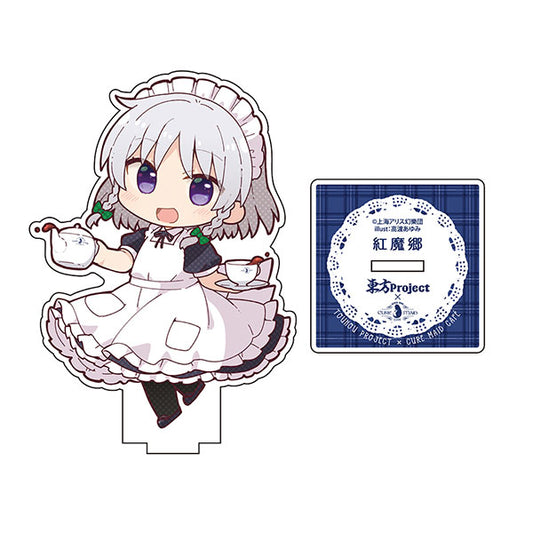 Touhou Project x Cure Maid Café Acrylic Stand [Sakuya Izayoi 2.0]