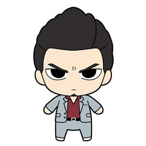 [ESTIMATED ARRIVAL MAR 2026] Yakuza Kiwami Character Nui Plush & Tin Badge Set [Kazuma Kiryu]