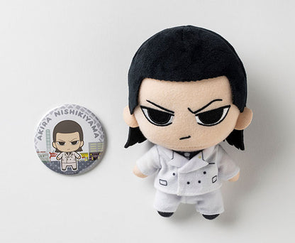 [ESTIMATED ARRIVAL MAR 2026] Yakuza Kiwami Character Nui Plush & Tin Badge Set [Akira Nishikiyama]