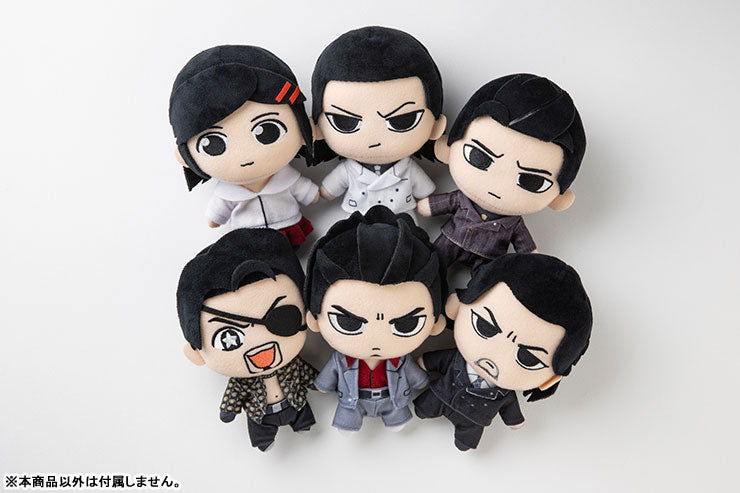 [ESTIMATED ARRIVAL MAR 2026] Yakuza Kiwami Character Nui Plush & Tin Badge Set [Haruka Sawamura]