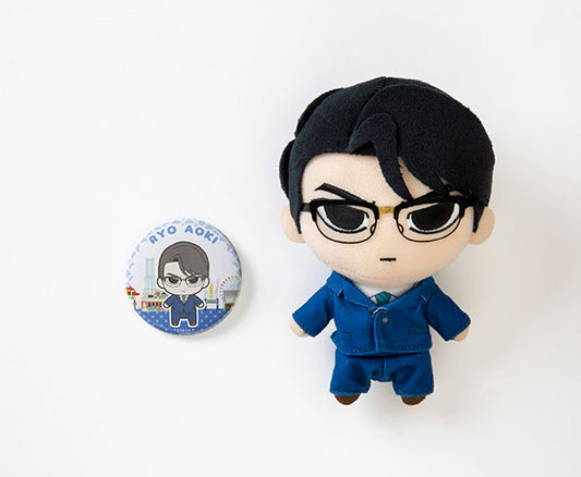 [ESTIMATED ARRIVAL MAR 2026] Yakuza: Like a Dragon Character Nui Plush & Tin Badge Set [Ryo Aoki]