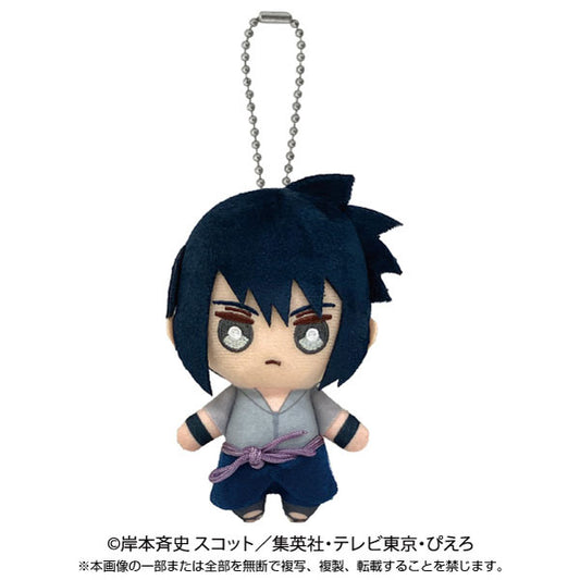 Naruto Shippuden Mascot Plush Keychain [Sasuke Uchiha]