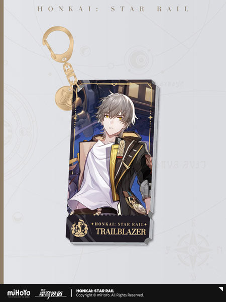 Honkai: Star Rail "Standing Design Series" Acrylic Strap [M!Trailblazer]