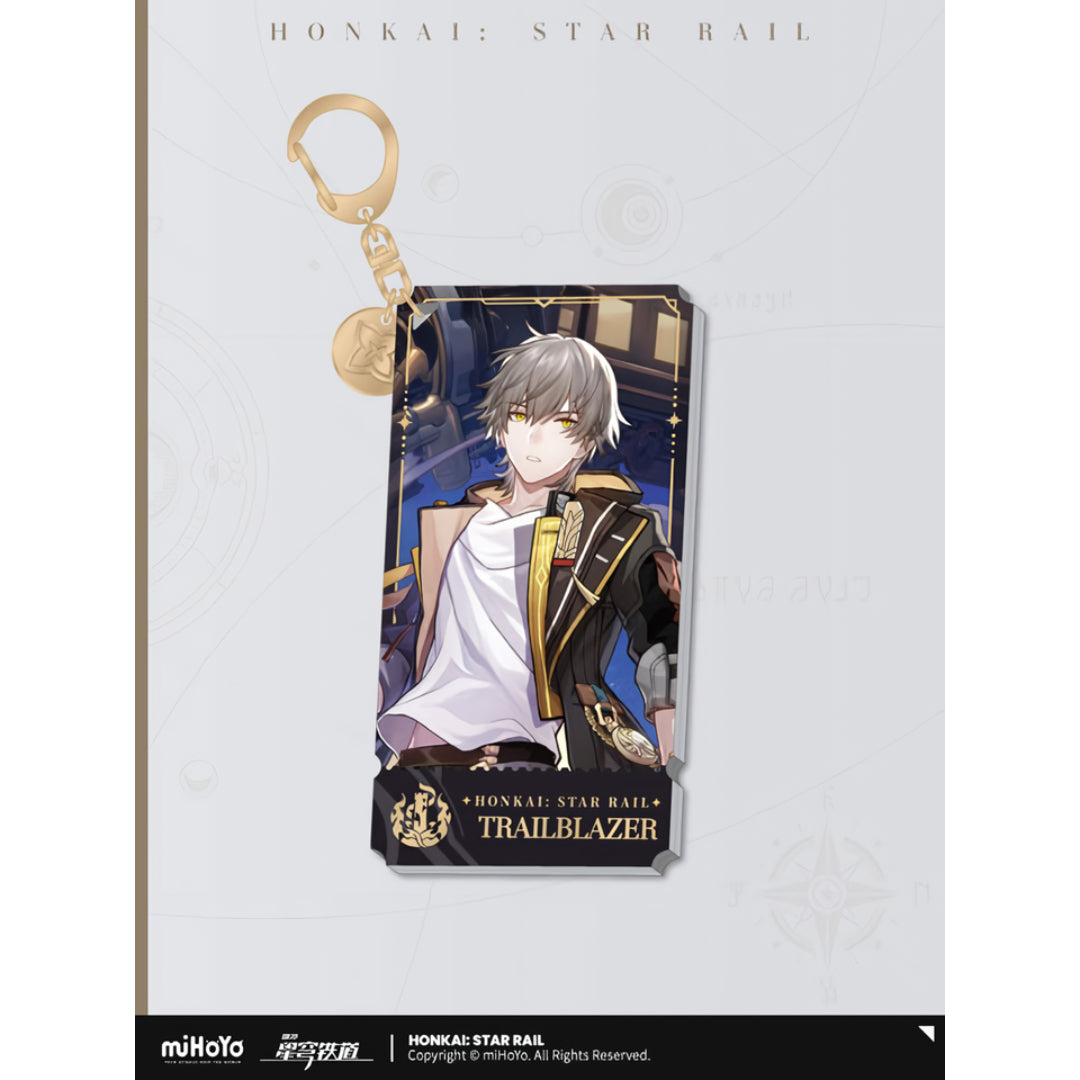 Honkai: Star Rail "Standing Design Series" Acrylic Strap [M!Trailblazer]