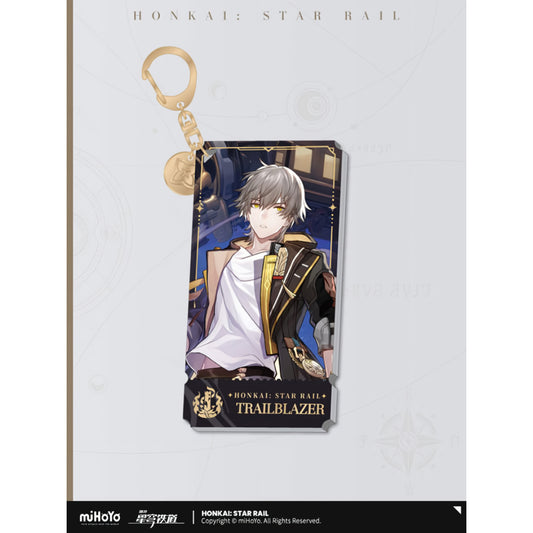 Honkai: Star Rail "Standing Design Series" Acrylic Strap [M!Trailblazer]