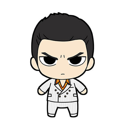 [ESTIMATED ARRIVAL MAR 2026] Yakuza 0 Character Nui Plush & Tin Badge Set [Kazuma Kiryu]