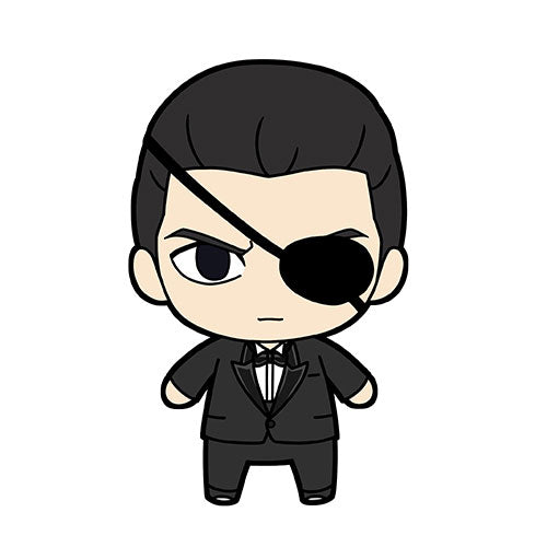 [ESTIMATED ARRIVAL MAR 2026] Yakuza 0 Character Nui Plush & Tin Badge Set [Goro Majima]