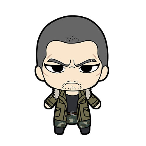 [ESTIMATED ARRIVAL MAR 2026] Yakuza 5 Character Nui Plush & Tin Badge Set [Taiga Saejima]