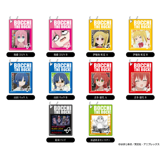 Bocchi the Rock! DecoFla Trading Acrylic Keychain