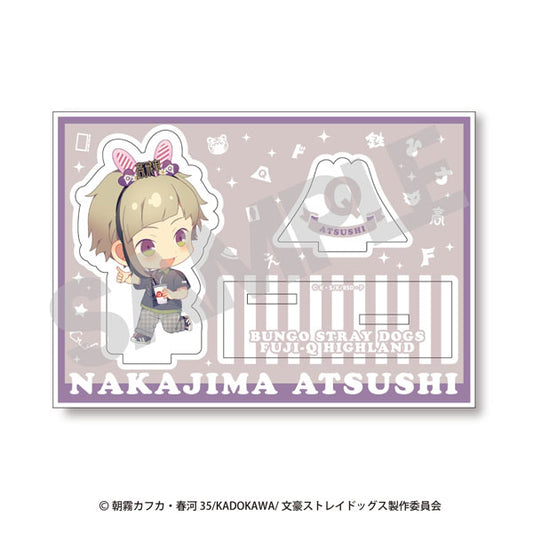 Bungo Stray Dogs Fujikyu Highland Chibi Acrylic Stand [Atsushi Nakajima]