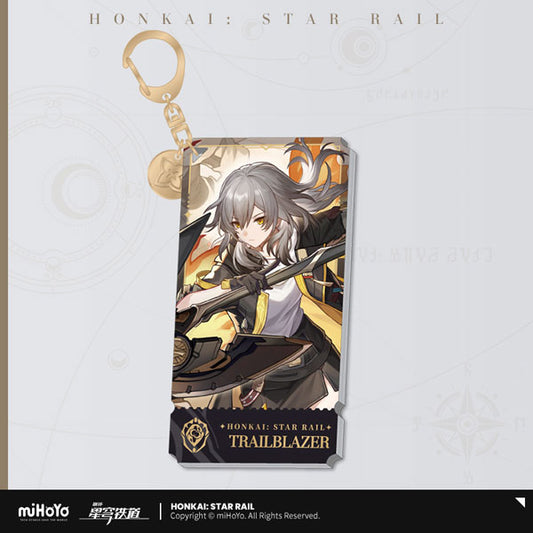 Honkai: Star Rail "Standing Design Series" Acrylic Strap [F!Trailblazer]