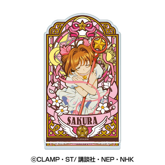 Cardcaptor Sakura Stained Glass-style Acrylic Stand [Sakura Kinomoto B]
