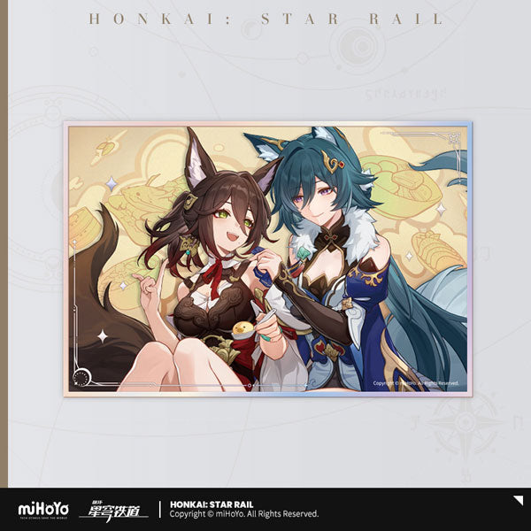 Honkai: Star Rail "Interstellar Journey Series" Acrylic Shikishi [Stars Rotate in the Milky Way, Clouds Flow in the Galaxy]