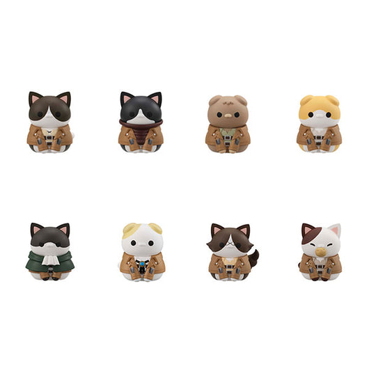 Attack on Titan MEGA CAT PROJECT "Attack on Nyanko Survey Corps Group da Nyan!" Figure Blind Box