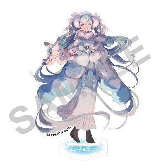 Snow Miku x Hirohako Acrylic Stand [Art by Shie Nanahara]