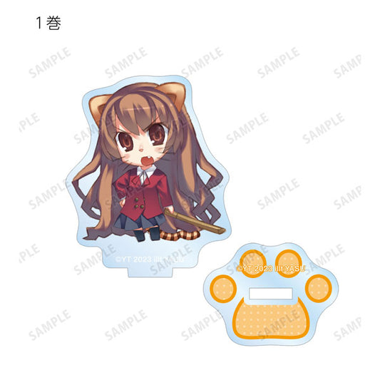 [Bonus] Toradora! Back Cover Chibi Chara Illustration Trading Acrylic Stand