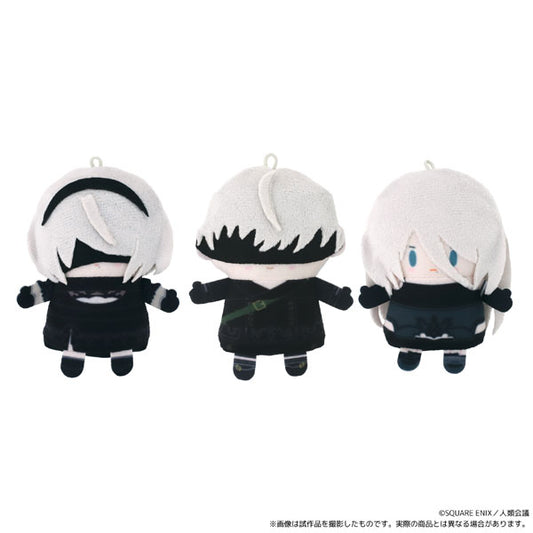 NieR:Automata Ver. 1.1.a Puppela Plush Keychains [A2/9S/2B]