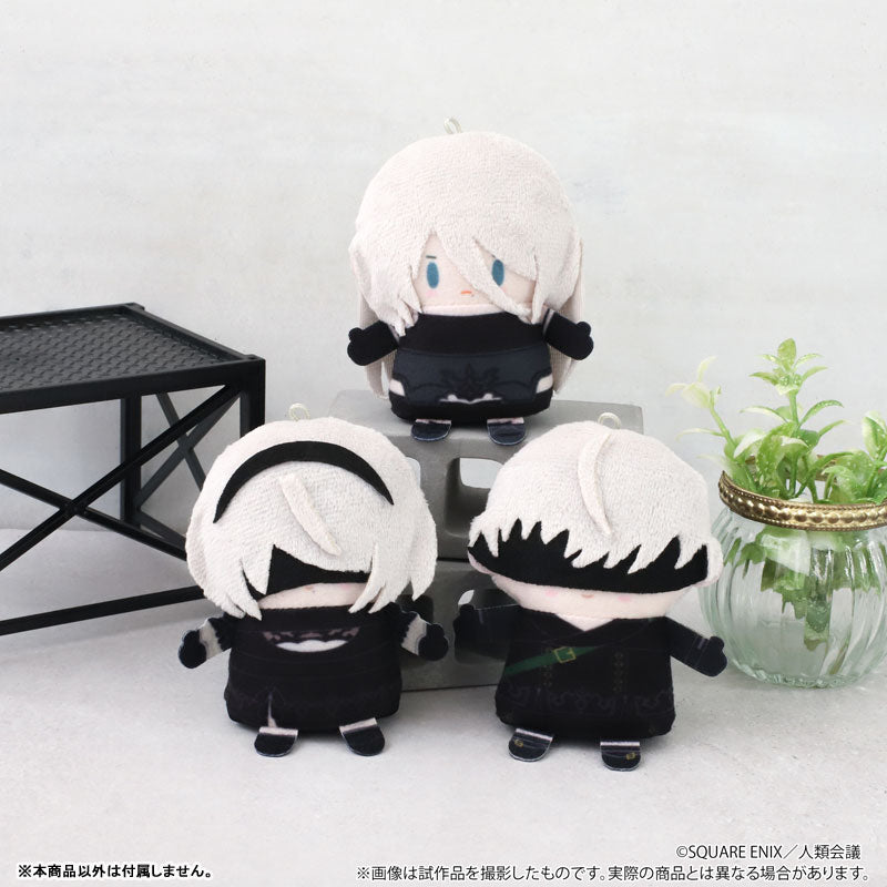 NieR:Automata Ver. 1.1.a Puppela Plush Keychains [A2/9S/2B]