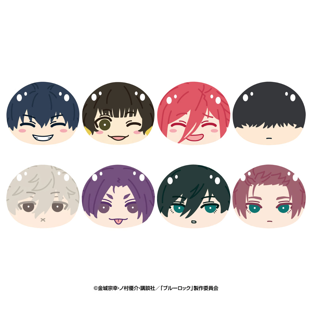 Blue Lock Omanjuu Niginigi Mascot Plush Keychain Blind Box