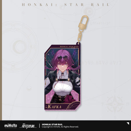 Honkai: Star Rail "All-Stars Invite Series" Glitter Acrylic Keychain [Kafka]