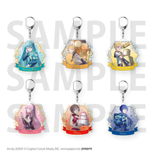 Hatsune Miku 16th Birthday Surprise Party Acrylic Keychain Blind Pack