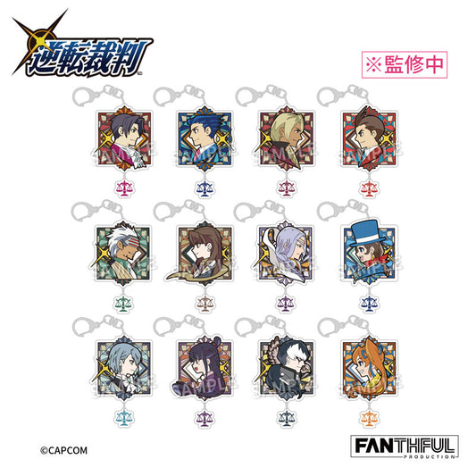 Fanthful Ace Attorney Acrylic Keychain Blind Pack