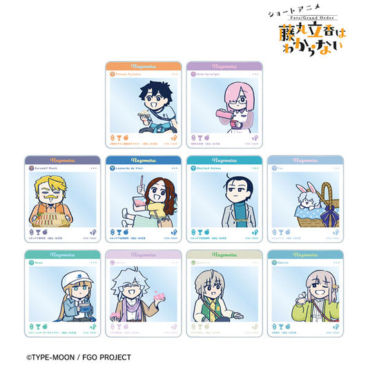 Fate/Grand Order "You've Lost Ritsuka Fujimaru Tsuchida" New Illustration Flower Viewing ver. Trading Acrylic Card