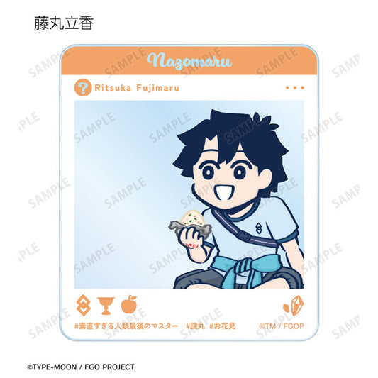 Fate/Grand Order "You've Lost Ritsuka Fujimaru Tsuchida" New Illustration Flower Viewing ver. Trading Acrylic Card