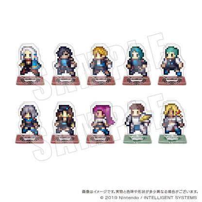 Fire Emblem: Three Houses (Vol. 1) Pixel Art Trading Mini Acrylic Stand [Black Eagles]