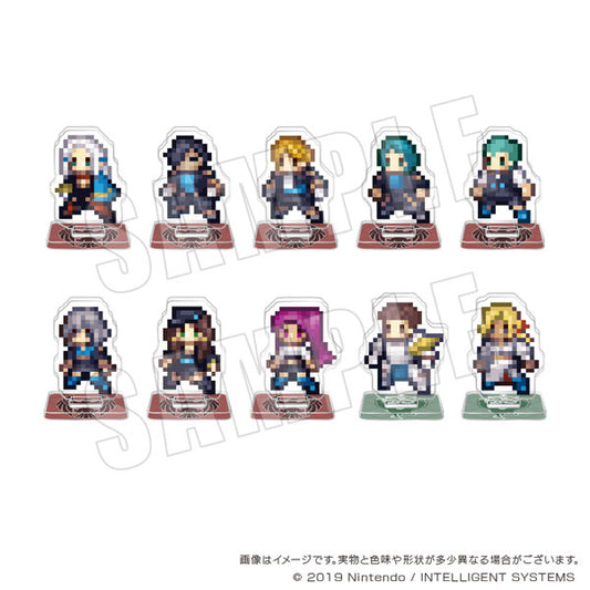 Fire Emblem: Three Houses (Vol. 1) Pixel Art Trading Mini Acrylic Stand [Black Eagles]