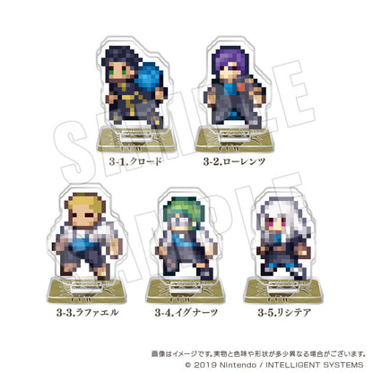 Fire Emblem: Three Houses (Vol. 3) Pixel Art Trading Mini Acrylic Stand [Golden Deer]