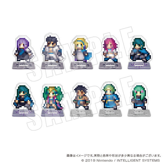Fire Emblem: Three Houses (Vol. 4) Pixel Art Trading Mini Acrylic Stand [Ashen Wolves/Church of Seiros]
