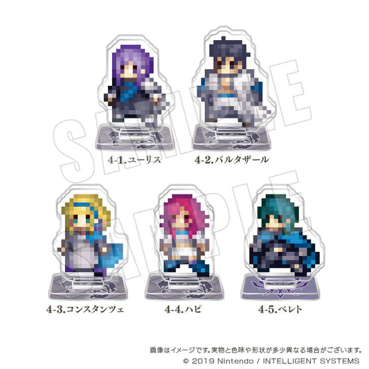 Fire Emblem: Three Houses (Vol. 4) Pixel Art Trading Mini Acrylic Stand [Ashen Wolves/Church of Seiros]