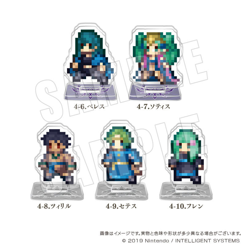 Fire Emblem: Three Houses (Vol. 4) Pixel Art Trading Mini Acrylic Stand [Ashen Wolves/Church of Seiros]