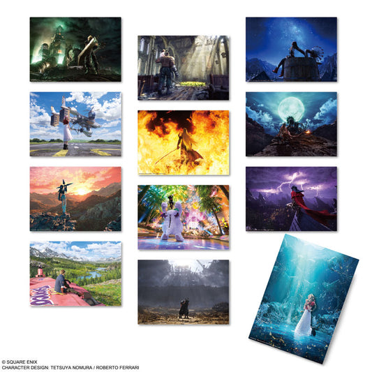 Final Fantasy VII Rebirth A4-size Trading Mini Clear Poster