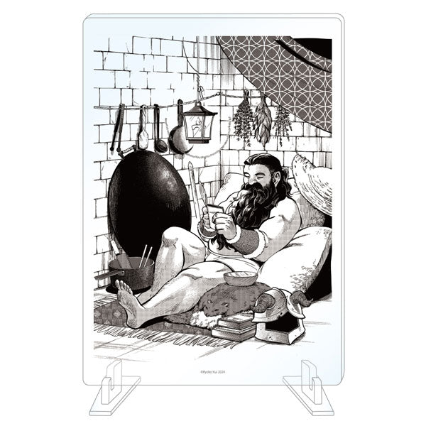 Delicious in Dungeon Manga Acrylic Plate [Griffin Cover Picture]