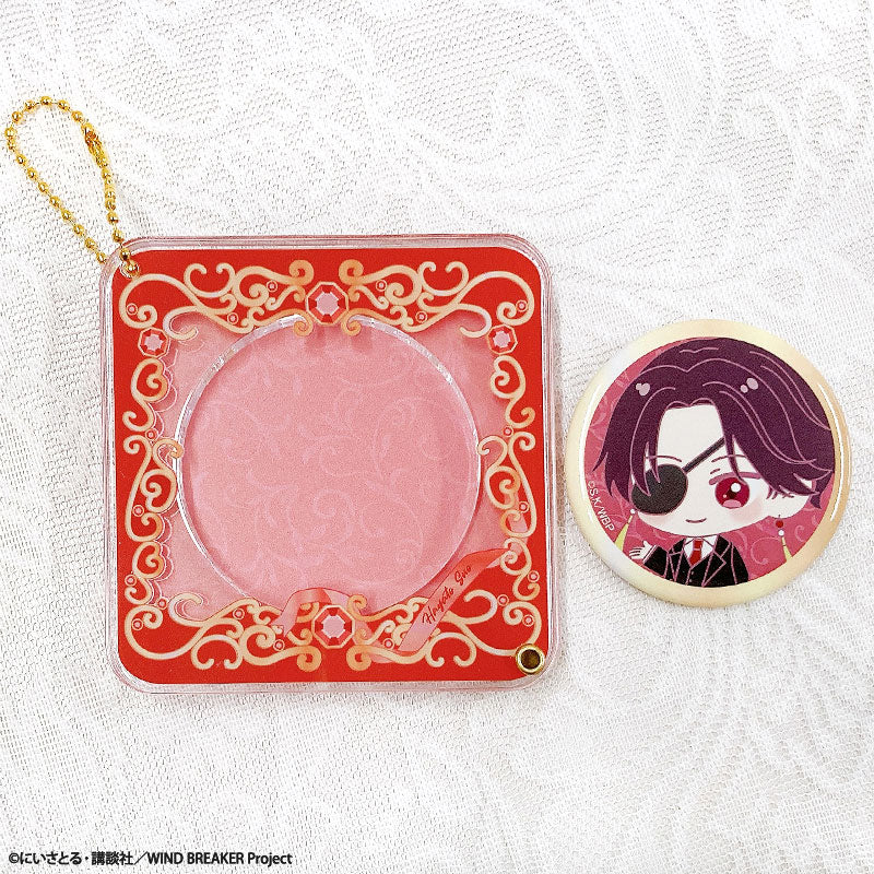 WIND BREAKER Acrylic Frame & Tin Badge Set [Hayato Suo]