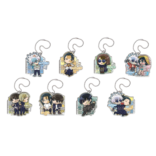 Jujutsu Kaisen Pita! Deforme Hidden Inventory/Premature Death Trading Acrylic Keychain