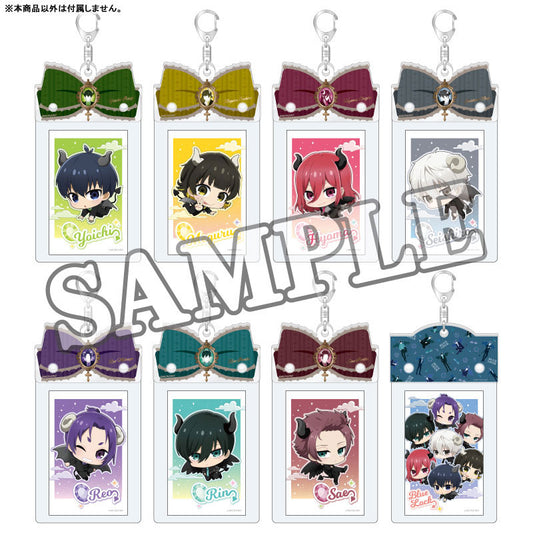 Blue Lock "Seven Deadly Sinners Motif" Acrylic Card Case w/ Photo Card [Meguru Bachira]